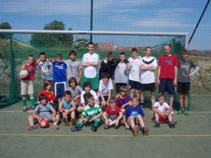 Mecz towarzyski z parafią Bożego Ciała