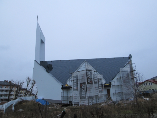 Pierwszy dzień zimy w kościele