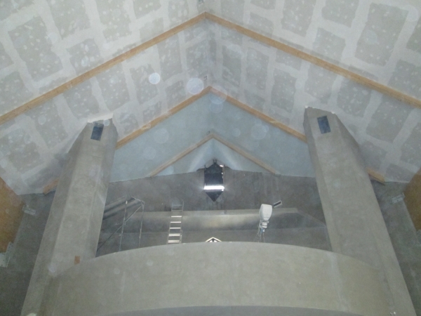 Wnętrze górnego kościoła